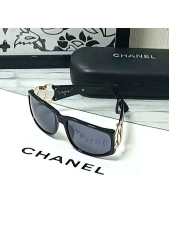 Chanel Sunglasses Black CC Logo GD Exclusive Case Eyewear main image 10